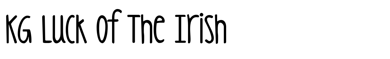 KG Luck Of The Irish